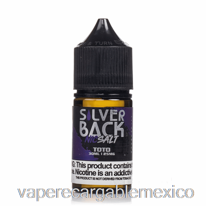 Vape Recargable Toto - Silverback Juice Co. Sales - 30ml 25mg